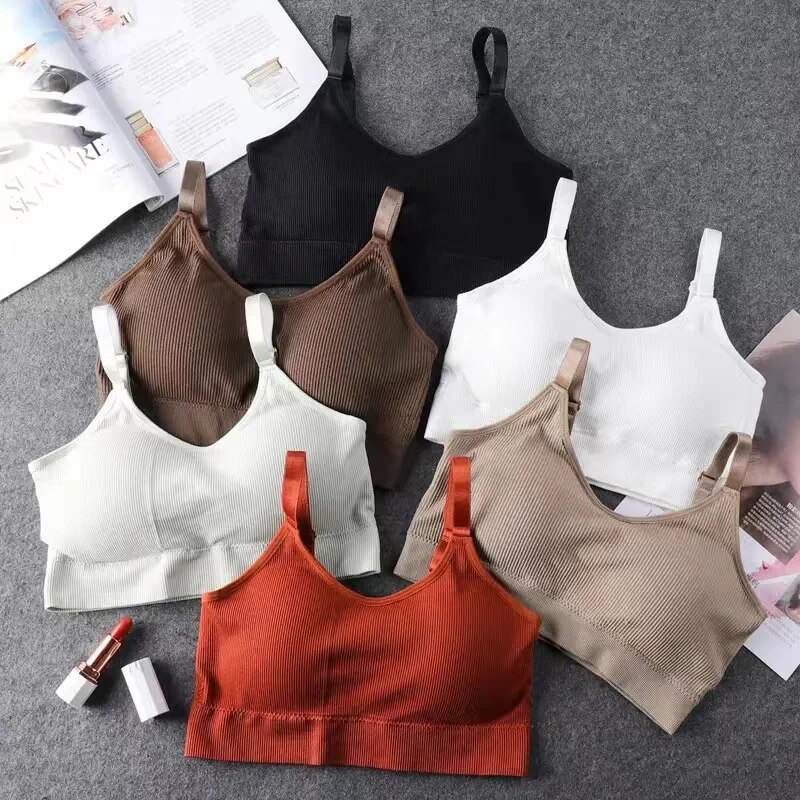 Sleep Bra Bralette - Sutiã cheio sem costura para mulheres,