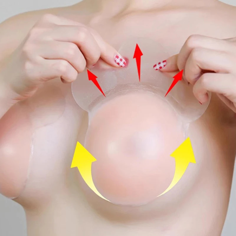 Protetores de Mamilo Adesivos  - Strapless Bra Adhesive avaliação e preço