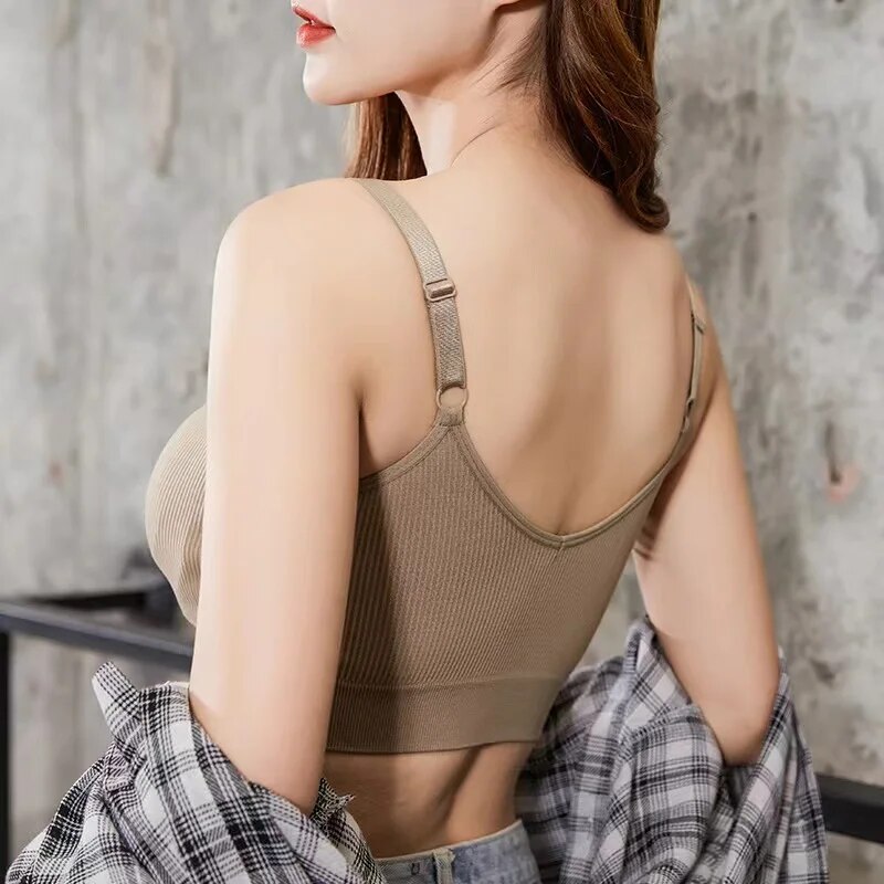 Sutiã cheio sem costura para m - Sleep Bra Bralette avaliação e preço